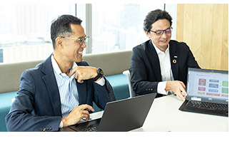サトーで活躍している社員の皆さんに、ライフとワークの両方を具体的に深く考える場を用意したかった