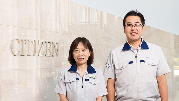シチズン時計マニュファクチャリング株式会社様のTOP画像