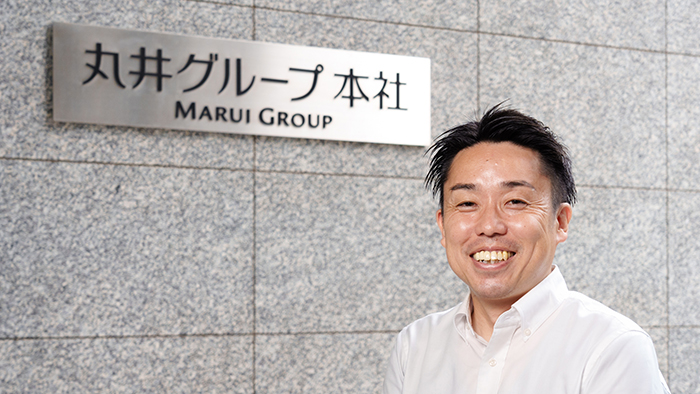 丸井グループ株式会社様のTOP画像