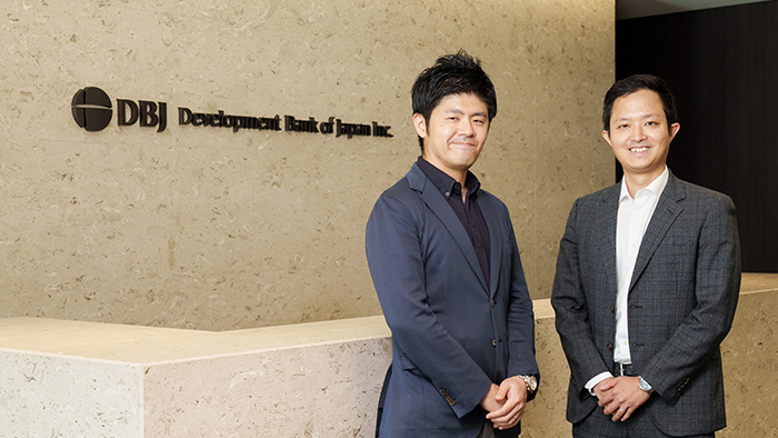 株式会社日本政策投資銀行（DBJ）様のTOP画像