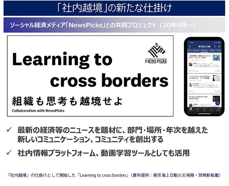 「社内越境」の新たな仕掛け
