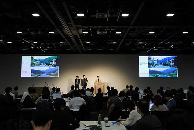 2019年度Jammin’アワードでグランプリを獲得した「OGATSU SEAWALL GALLERY」の事業案プレゼンテーション
