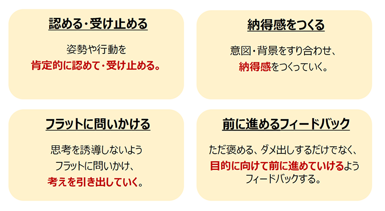 効果的な4つのアプローチ