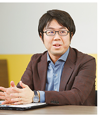 海老沼氏の顔写真