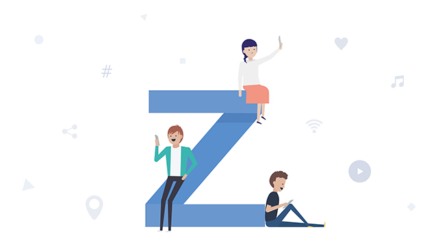 Z世代の特徴や価値観のイメージ画像